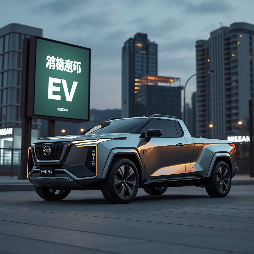 Nissan วางแผนคัมแบ็ค ตลาดรถ EV พร้อมเซอร์ไพรส์ ที่อาจเป็นรถกระบะไฟฟ้าขนาดเล็ก